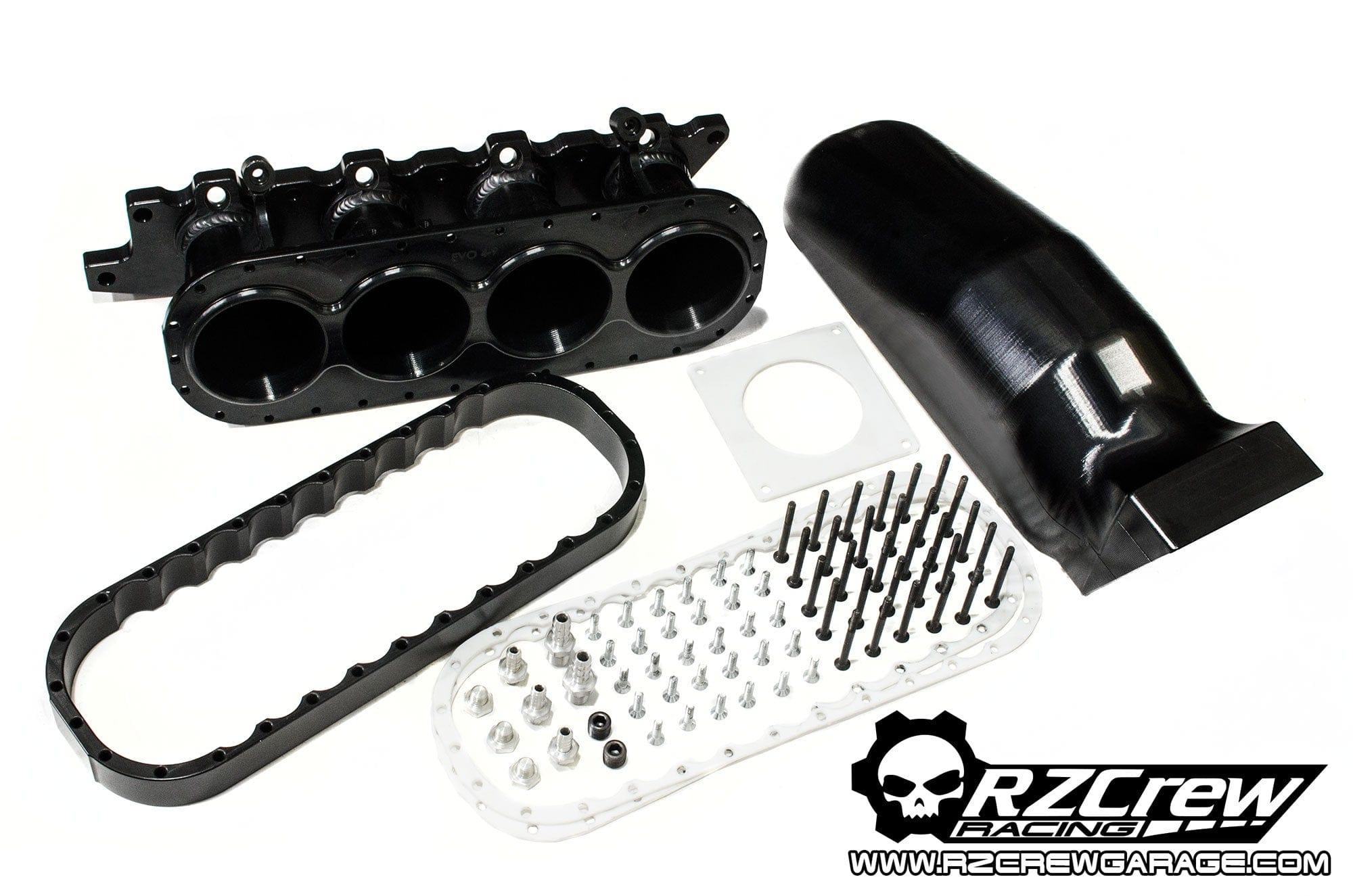 Rzcrew Racing - Billet Airstream Intake Manifold - Mitsubishi - Lancer Evolution CT9A Evo 7/8/9 - [variant sku] - RZCrewGarage