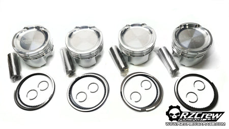 Rzcrew Racing - Forged Pistons 84mm - 8:5 to 15:0 Compression Ratio - Mazda - BP