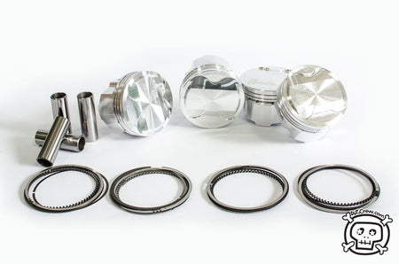 Rzcrew Racing - Forged Pistons 75mm - 8:5 to 15:0 Compression Ratio - Honda - D16/ZC