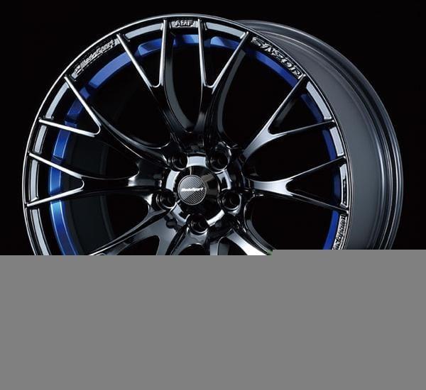 WedsSport SA-20R - 17x7.5J - 5x114.3 - ET: 45 (Blue Light Chrome II) - 5x114-3 - SA-20R-17755114345-BLCII