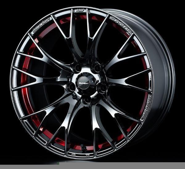 WedsSport SA-20R - 18x7.5J - 5x100 - ET: 45 (Red Light Chrome) - 5x100 - SA-20R-1875510045-RLC