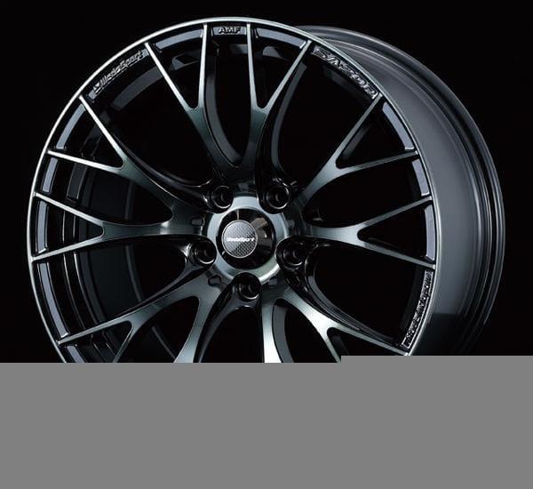 WedsSport SA-20R - 18x8.5J - 5x114.3 - ET: 35/50 (Worth Black Clear) - SA-20R-18855114335-WBC