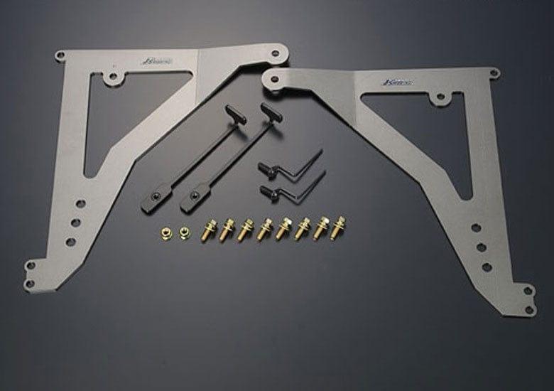 Js Racing - Front Fender Braces - Honda Fit-Jazz GE6/GE7/GE8/GE9 - SIB-F3