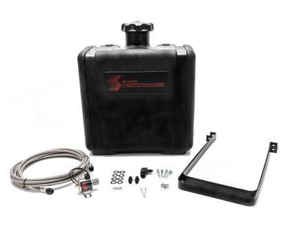 Snow Performance 7 Gal Water Methanol Tank Upgrade Nylon Lines/Braided Lines - RZCrewGarage