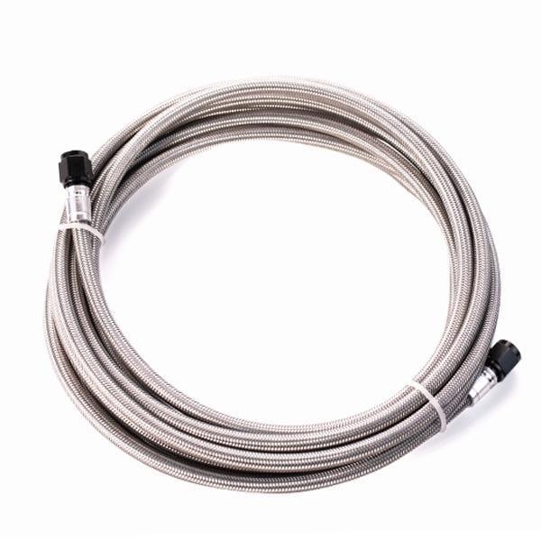 Snow Performance 15' Stainless Steel EPDM Braided Water Methanol Line - SNO-815-BRD - RZCrewGarage
