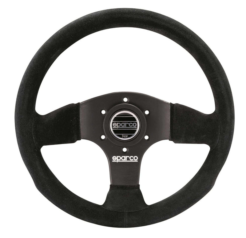 Sparco - P300 Steering Wheels - 3 Spokes Suede-015P300SN - RZCrewGarage