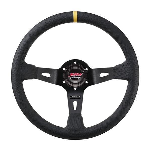 Juran - Sprint Steering Wheels - 3 Spokes Leather - 90mm Deep Dish-350664 - RZCrewGarage