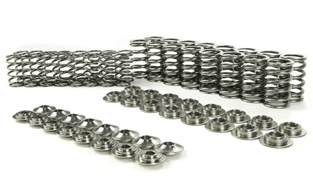 Supertech - Intake,Exhaust 70 @ 33.50mm Dual Valve Springs, Retainers Kit - Honda - B Series - SPRK-H1002D - SPRK-H1002D