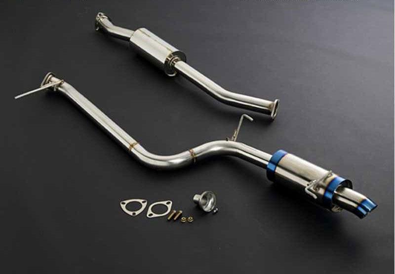 Js Racing T304 Semi Titanium 60RS Exhaust System (Single) - CL7 - T304-E2-60RS