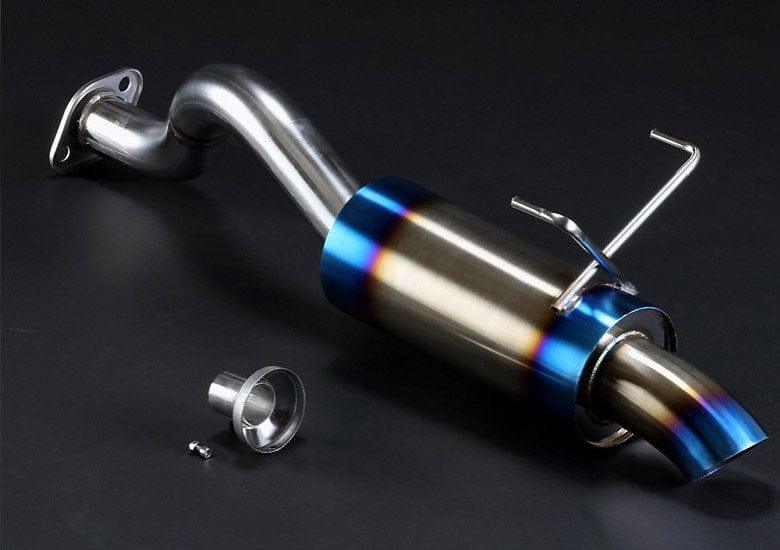 Js Racing T304 60R Muffler - EG6 - T304-H3-60R