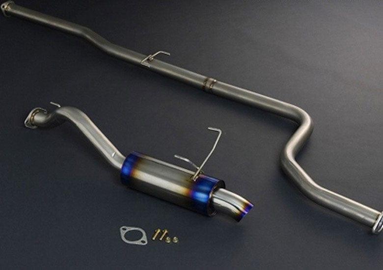 Js Racing T304 Semi Titanium 60RR Exhaust System - EK4 - T304-H4-60RR