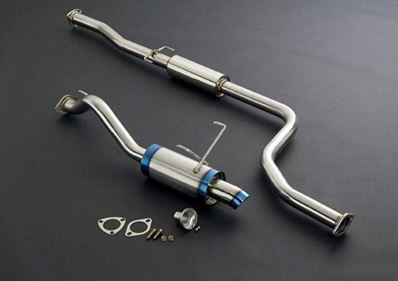 Js Racing T304 Semi Titanium 60RS Exhaust System - EK4 - T304-H4-60RS
