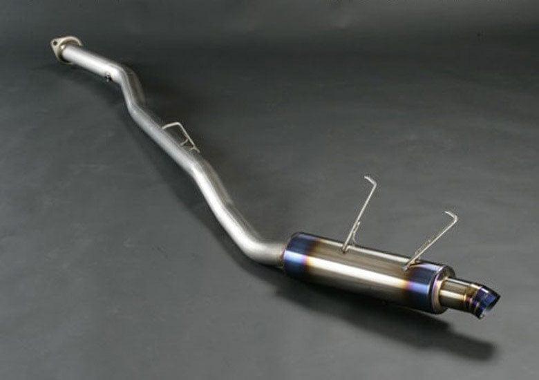 Js Racing T304 Semi Titanium 70RR Exhaust System (Single) - AP1 - T304-S1-70RR