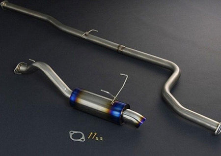 Js Racing T304 Semi Titanium 60RR Exhaust System - DC2R - T304-T2-60RR