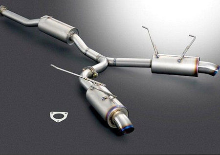 Js Racing T304 Semi Titanium 60RS Dual Exhaust System - AP1 - T304W-S1-60RS