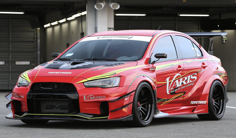 Varis Wide Body Full kit Version 2 - Mitsubishi - Lancer Evolution X CZ4A - FRP VAMI-230 - Rzcrew Garage