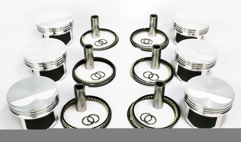 Wiseco Pistons Kit - 8.8:1Cr - 84.5mm Bore - BMW - 2.5L 24V Turbo (M50B25) - KE115M845 - KE115M845