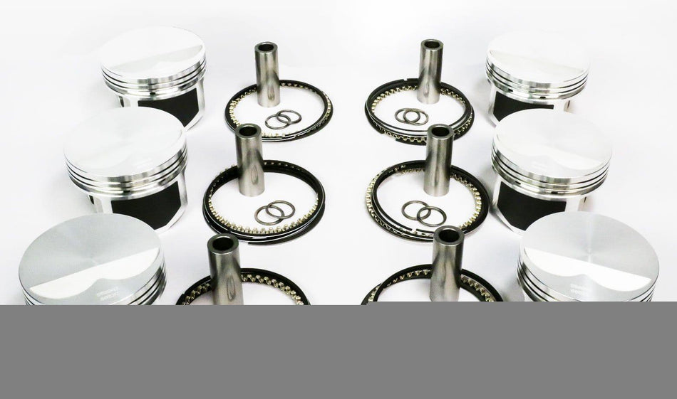 Wiseco Pistons Kit Armor Plating - 8.3:1Cr - 87mm Bore - Nissan - RB26DETT - K591M87AP - K591M87AP