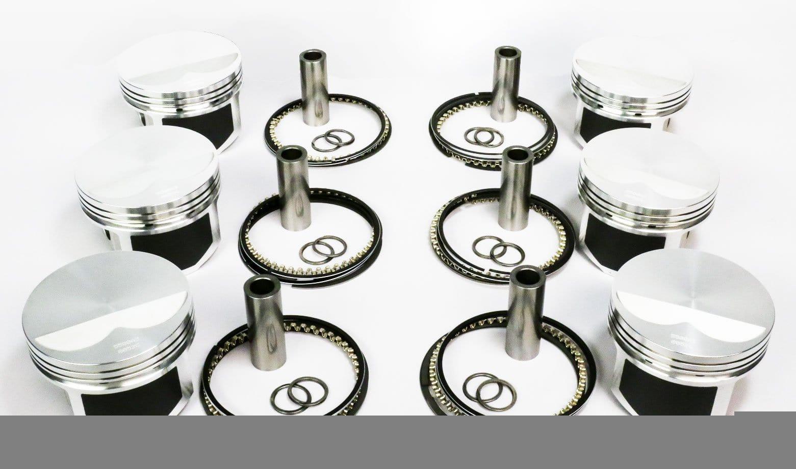 Wiseco Pistons Kit - 10.5:1Cr - 88mm Bore - BMW - 3.6L 24V Turbo (S38B36) - K581M88 - K581M88