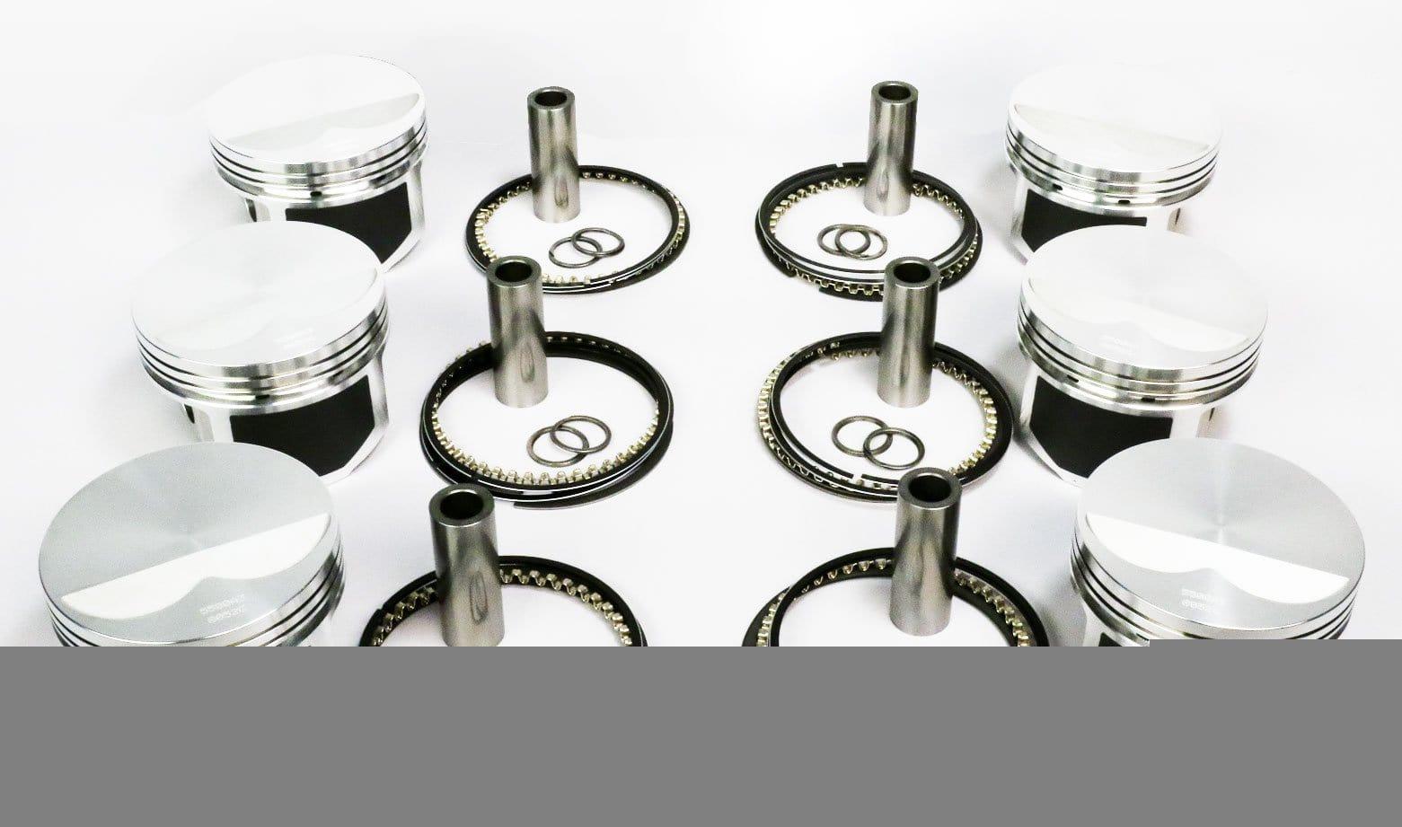 Wiseco Pistons Kit - 9.3:1Cr - 84.5mm Bore - Toyota - 7M-GTE - K613M845 - K613M845