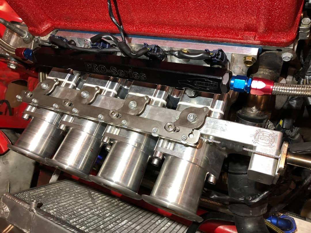 Rzcrew Garage  Billet Individual Throttle Body Runners