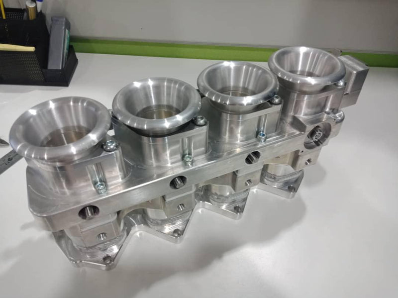 Rzcrew Garage  Billet Individual Throttle Body on k20a Engine
