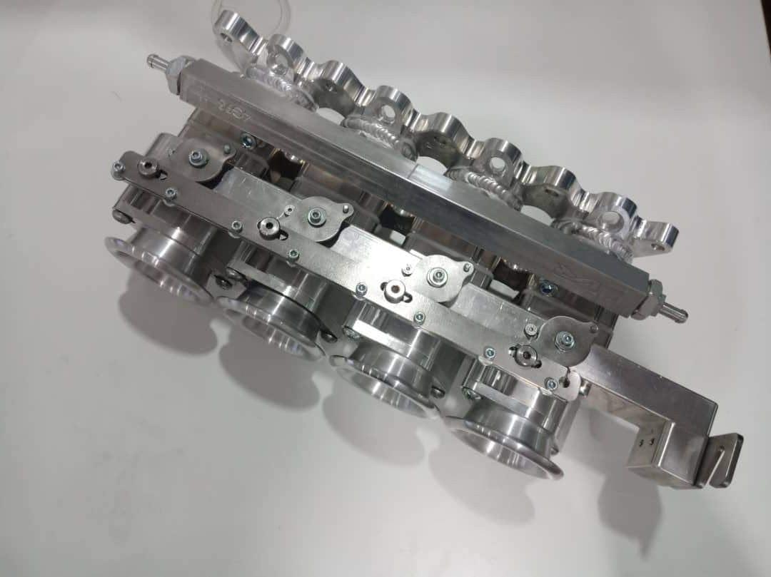 Rzcrew Garage  Billet Individual Throttle Body Mechanism