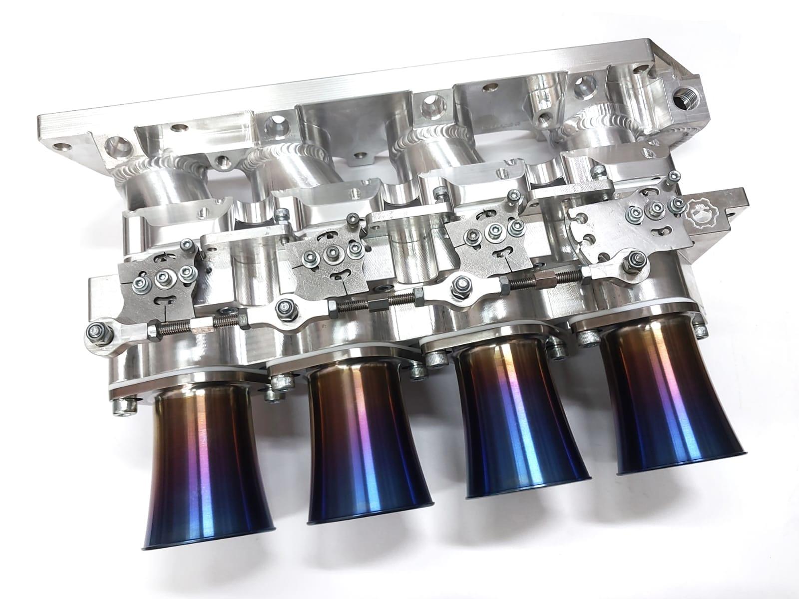 Rzcrew Racing  Billet Individual Throttle Bodies kit - Mazda - MX-5 Miata Roadster NB6C - [variant sku] - RZCrewGarage