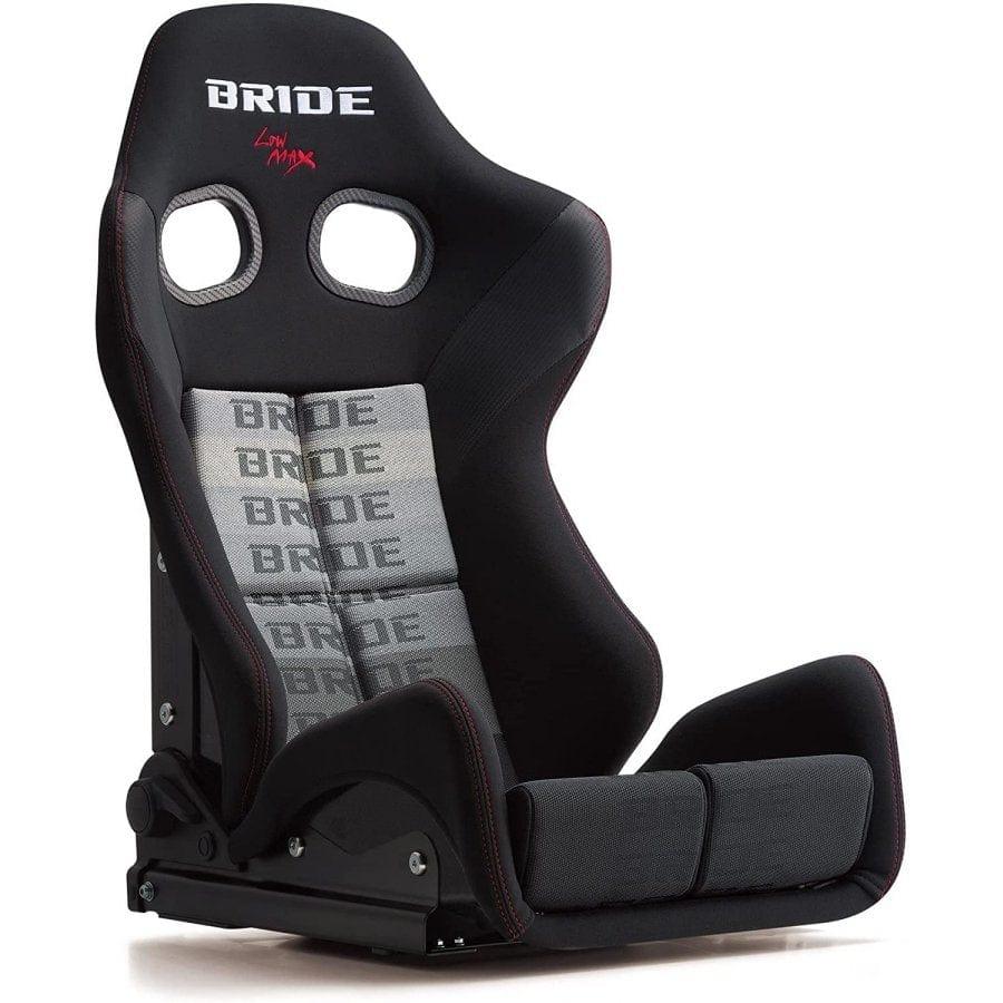 Bride Gias III Low Cushion Reclinable Seat - Super Aramid - Black Graduation-G62GSR - Rzcrewgarage