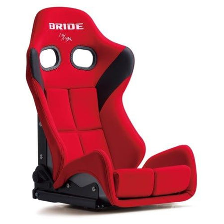 Bride Gias III Low Cushion Reclinable Seat - Super Aramid - Red-G62BSR - Rzcrewgarage