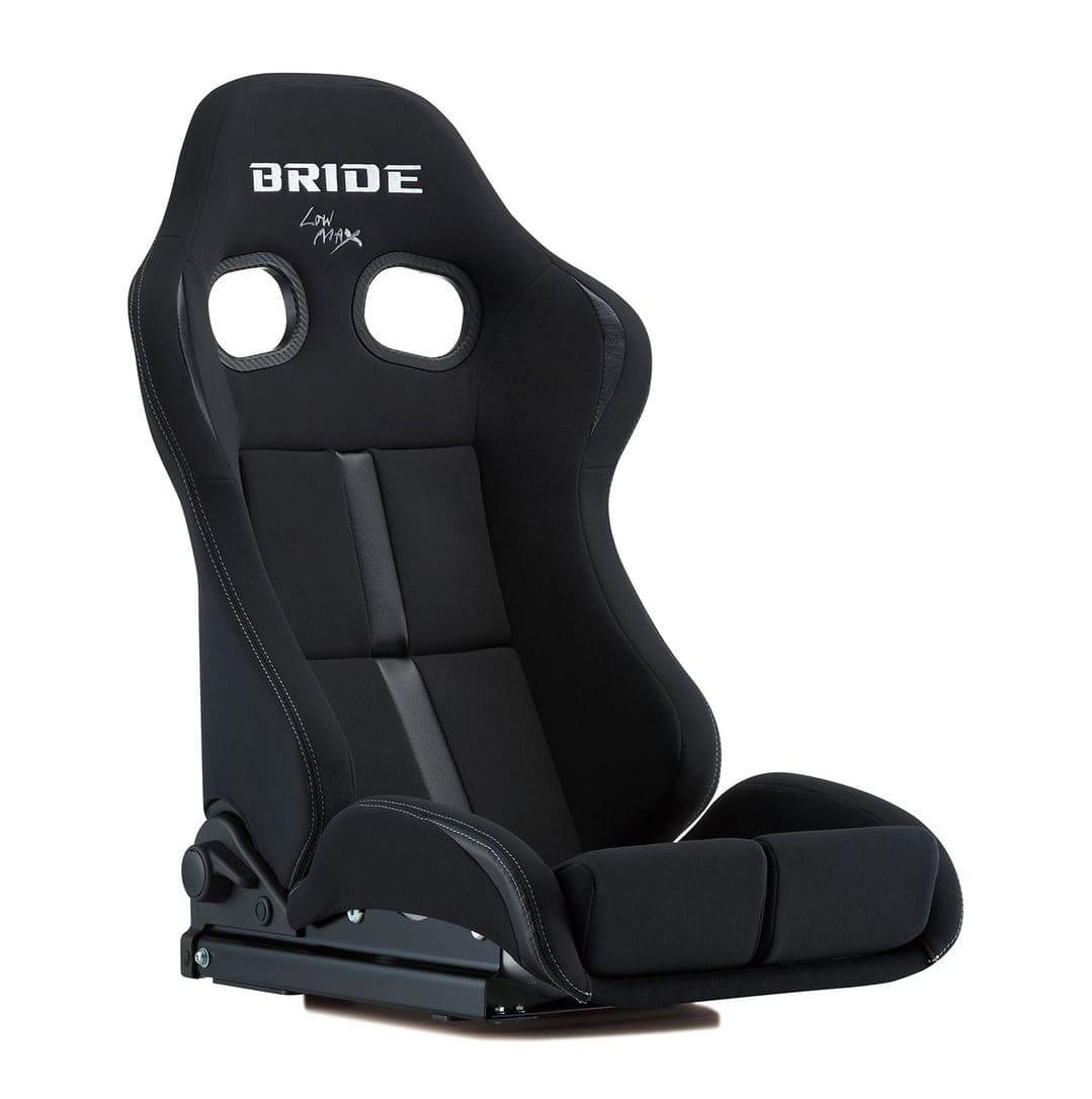Bride Stradia III Reims Reclinable Seat - FRP - Black-G71ANF - Rzcrewgarage