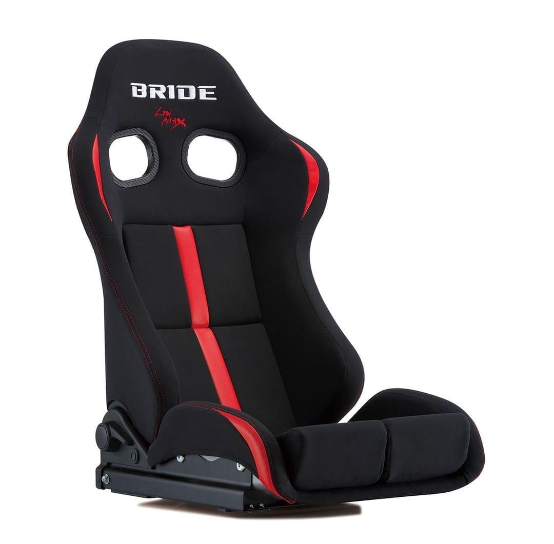 Bride Stradia III Reims Reclinable Seat - FRP - Red-G71BNF - Rzcrewgarage