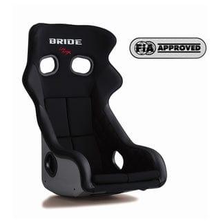 Bride Xero CS Fixed Bucket Seat - Frp - Black-H02GSF - Rzcrewgarage