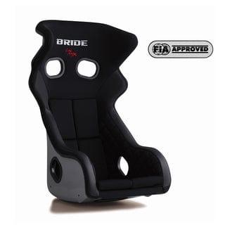 Bride Xero RS Fixed Bucket Seat - Frp - Black-H01ASF - Rzcrewgarage