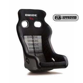 Bride Xero VS Fixed Bucket Seat - Frp - Grey Graduation-H03GSF - Rzcrewgarage