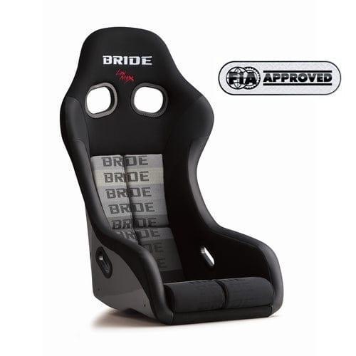 Bride Zeta IV Fixed Bucket Seat - Frp - Grey Graduation-HA1GSF - Rzcrewgarage