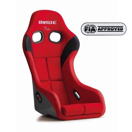 Bride Zeta IV Fixed Bucket Seat - Frp - Red-HA1ASF - Rzcrewgarage