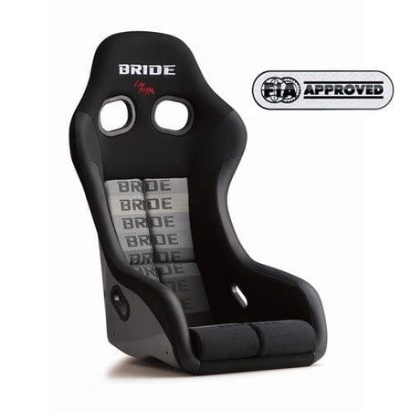 Bride Zeta IV Fixed Bucket Seat - Super Aramid - Grey Graduation-HA1GSR - Rzcrewgarage