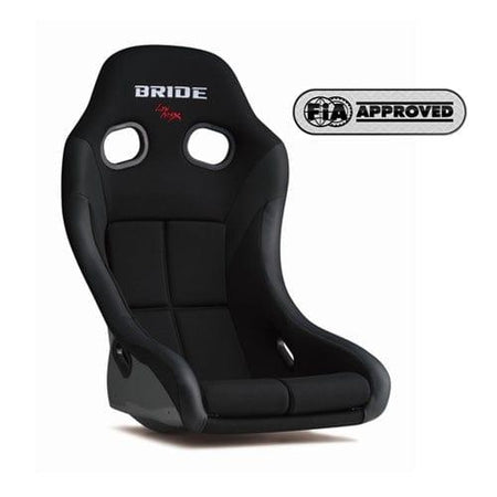 Bride Zieg IV wide Fixed Bucket Seat - Frp - Black-HC1ASF - Rzcrewgarage