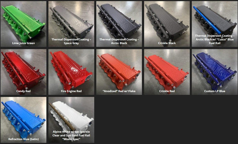 CSF - Charge-Air Cooler Billet Aluminium Manifold - Toyota Supra DB42 A90/A91 (B58) - Custom Color Option - [variant sku] - RZCrewGarage