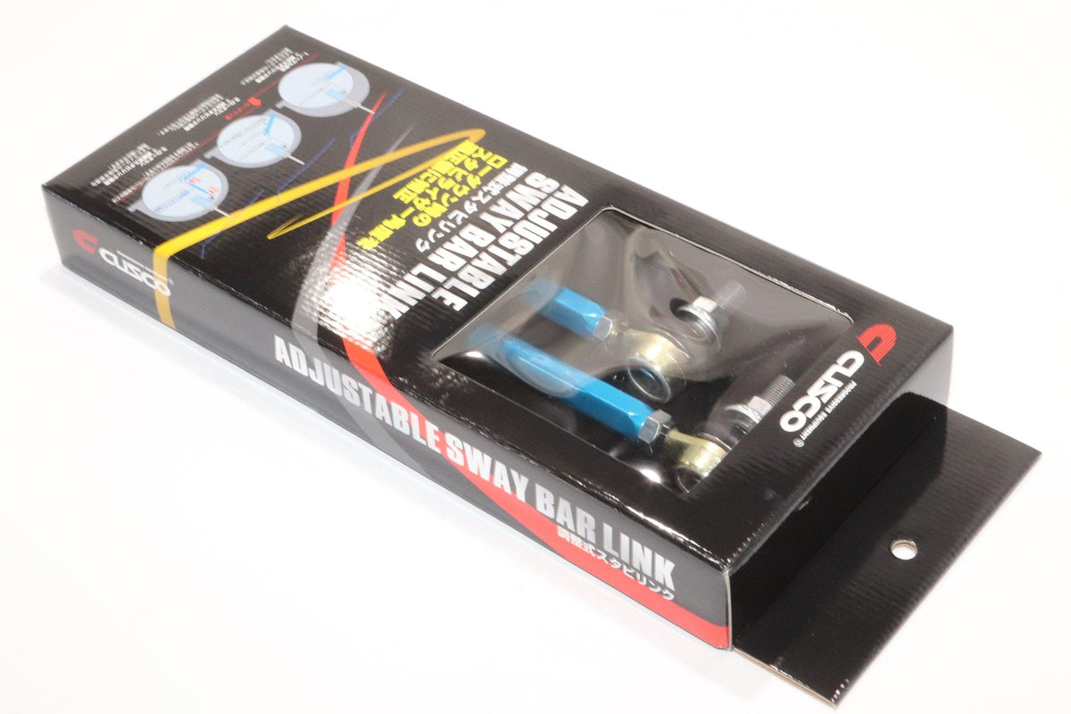 Cusco Japan - Cusco - Front Adjustable Sway Stabilizer Bar Link Set - M12 X P1.25 - 345-375mm - 00B 318 A34 - Rzcrewgarage