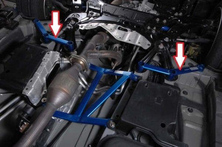 Cusco Japan - POWER BRACE FLOOR FRONT SIDE - Toyota Estima ACR50W - 925 492 FS