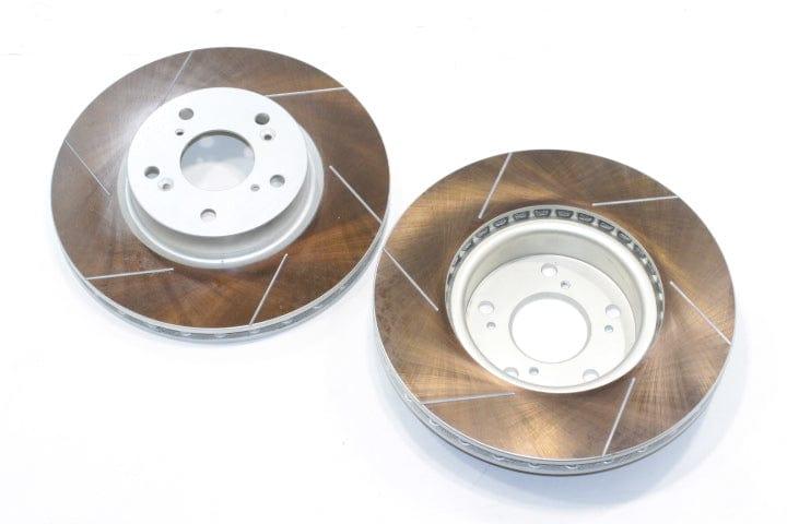 Dixcel Rear Slotted Rotors ( Type HS) - Honda - RC1(Honda) - 3355064HS - Rzcrewgarage