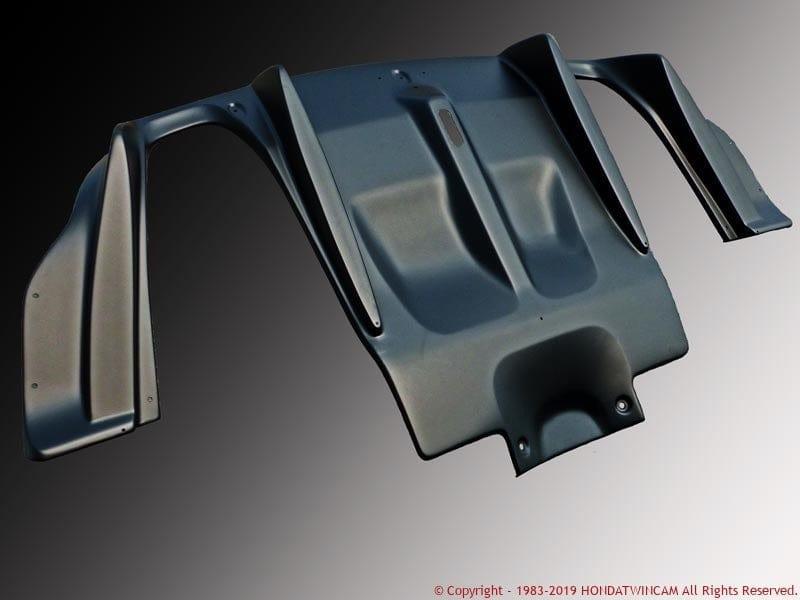 Feels (Honda Twincam) - Dual Exit Muffler Rear Difuser Panel - Honda - Civic Type R FD2R - [variant sku] - RZCrewGarage