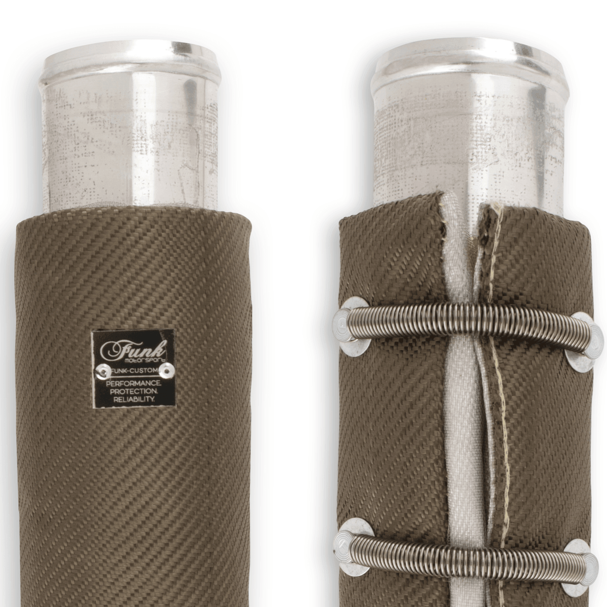 Funk Motorsport Titanium Exhaust Blanket Wrap Around ( 4" Diam) -FUNK-EXBLTI-46