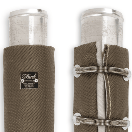 Funk Motorsport Titanium Exhaust Blanket Wrap Around ( 4" Diam) -FUNK-EXBLTI-46