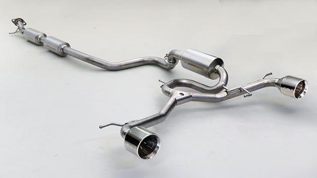 Ganador PBS Ultra-light all titanium Exhaust system (Polished Tail) - Suzuki - Swift Sport ZC33S - GDE-411TPO