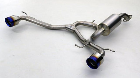 Ganador PBS Ultra-light all titanium muffler (Burnt Tail) - Suzuki - Swift Sport ZC33S - GDE-409TBL
