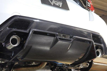 Garage Vary - Rear Center Diffuser (Carbon) - Toyota - Yaris GR GXPA16 - 30-8010 - Rzcrew Garage