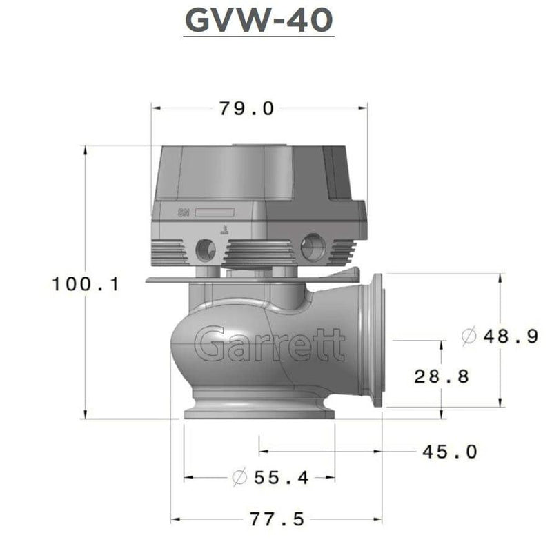 Garrett GVW Wastegate Kit - 40/45/50mm - Red/Blue/Black/Silver - [variant sku] - RZCrewGarage